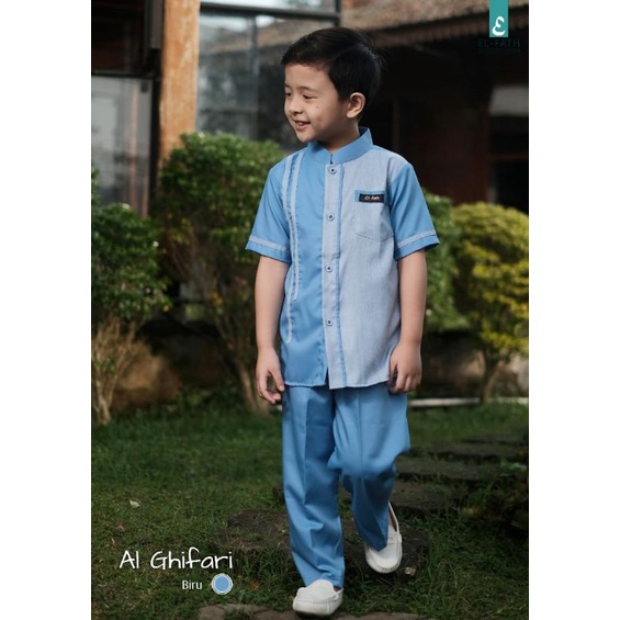 Setelan koko anak El fath / set koko ghifari original el fath / setelan koko katun madina