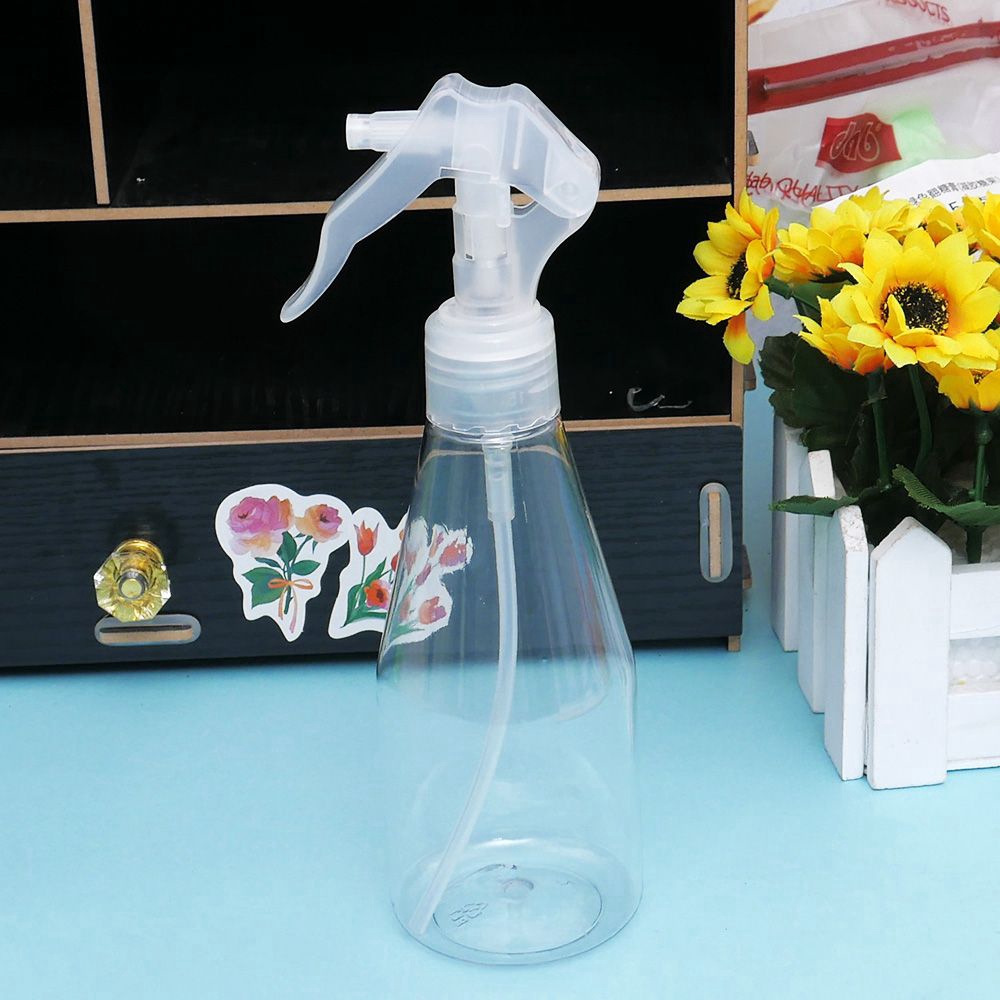 Botol Spray Portable Bahan Plastik Transparan Ukuran 150ml untuk Pelembab Rambut