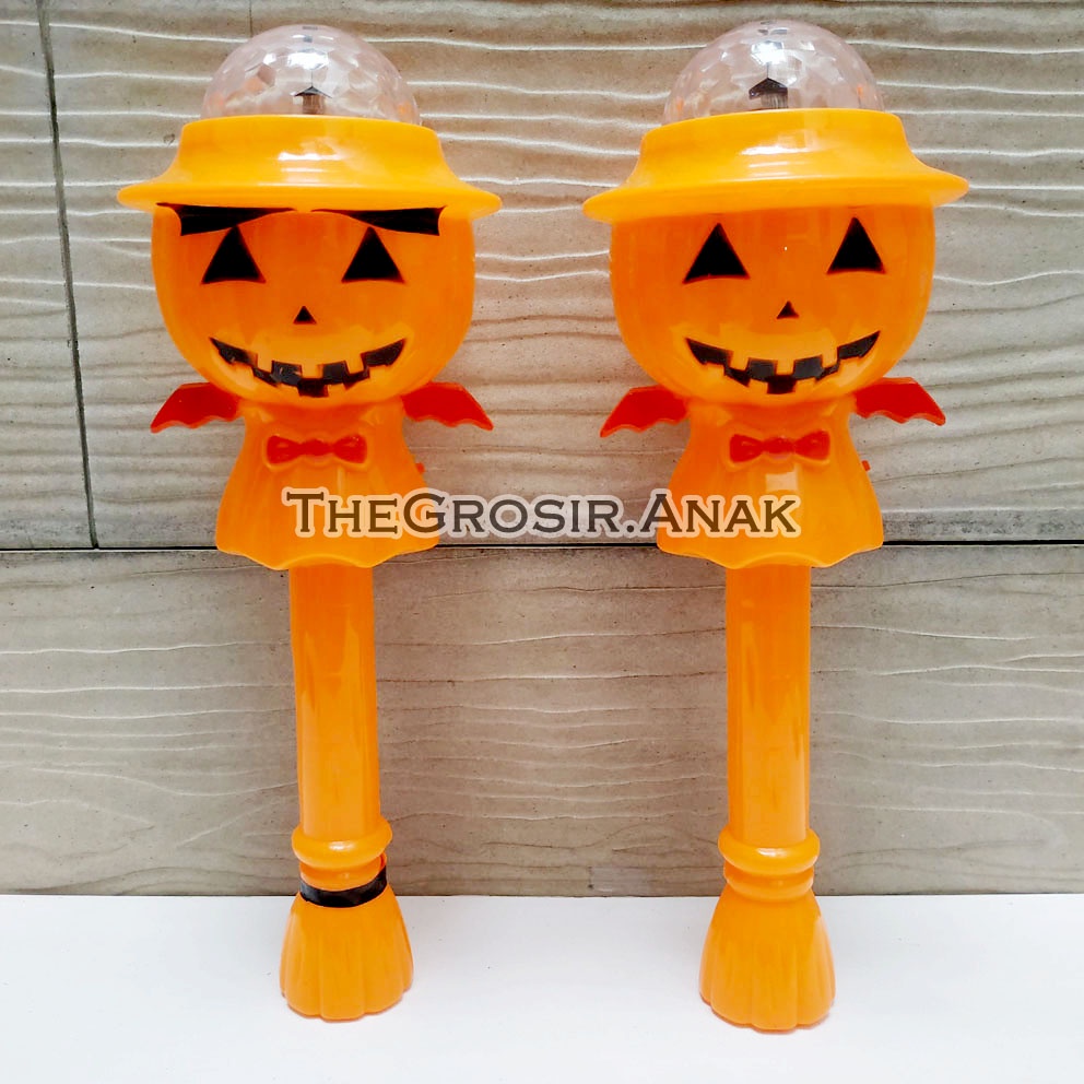 Tongkat Lampu Disco Musik Tengkorak Pirates Bajak laut Pumpkin Labu Halloween