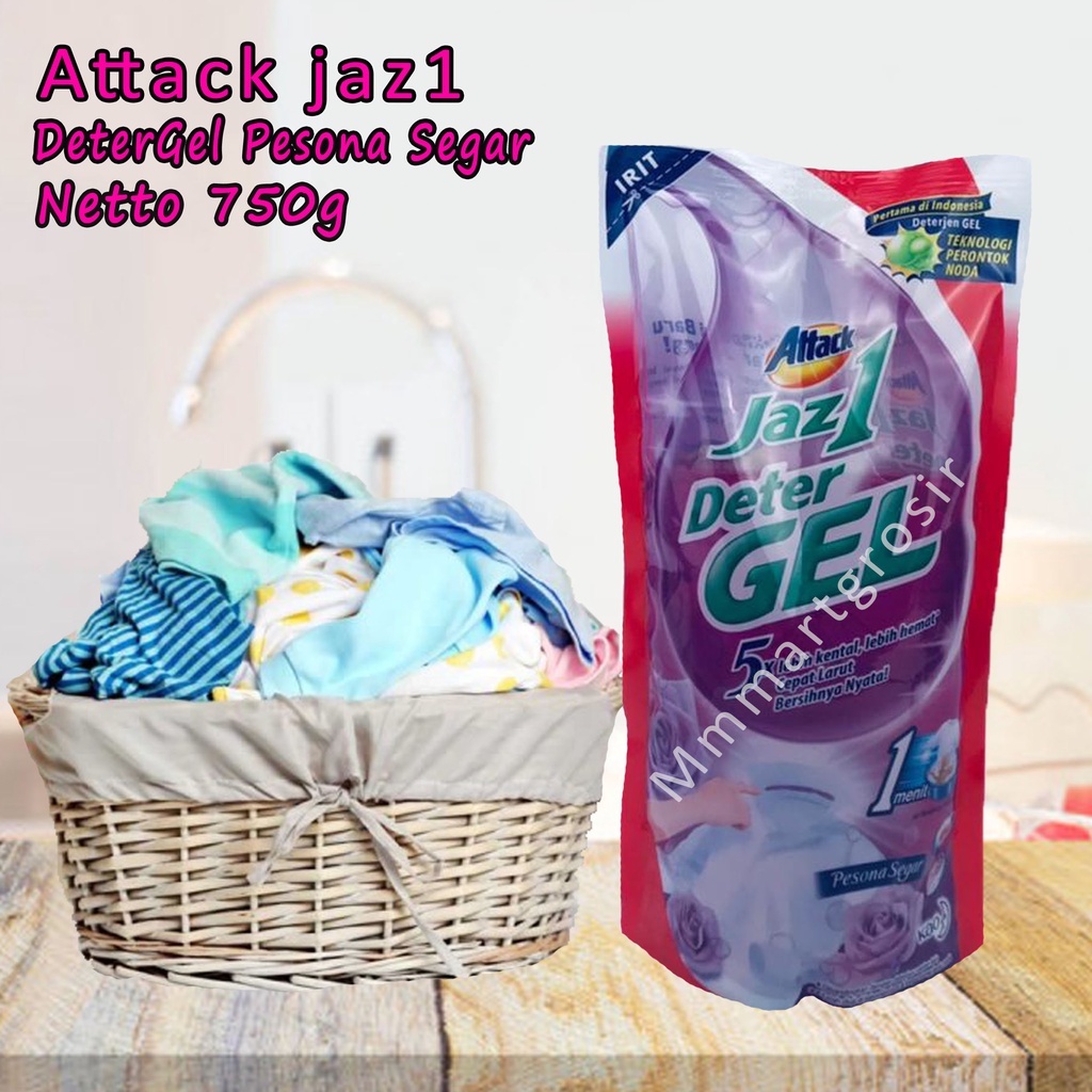 Attack / Jaz 1 / Deter gel / Pesona segar /  750 G