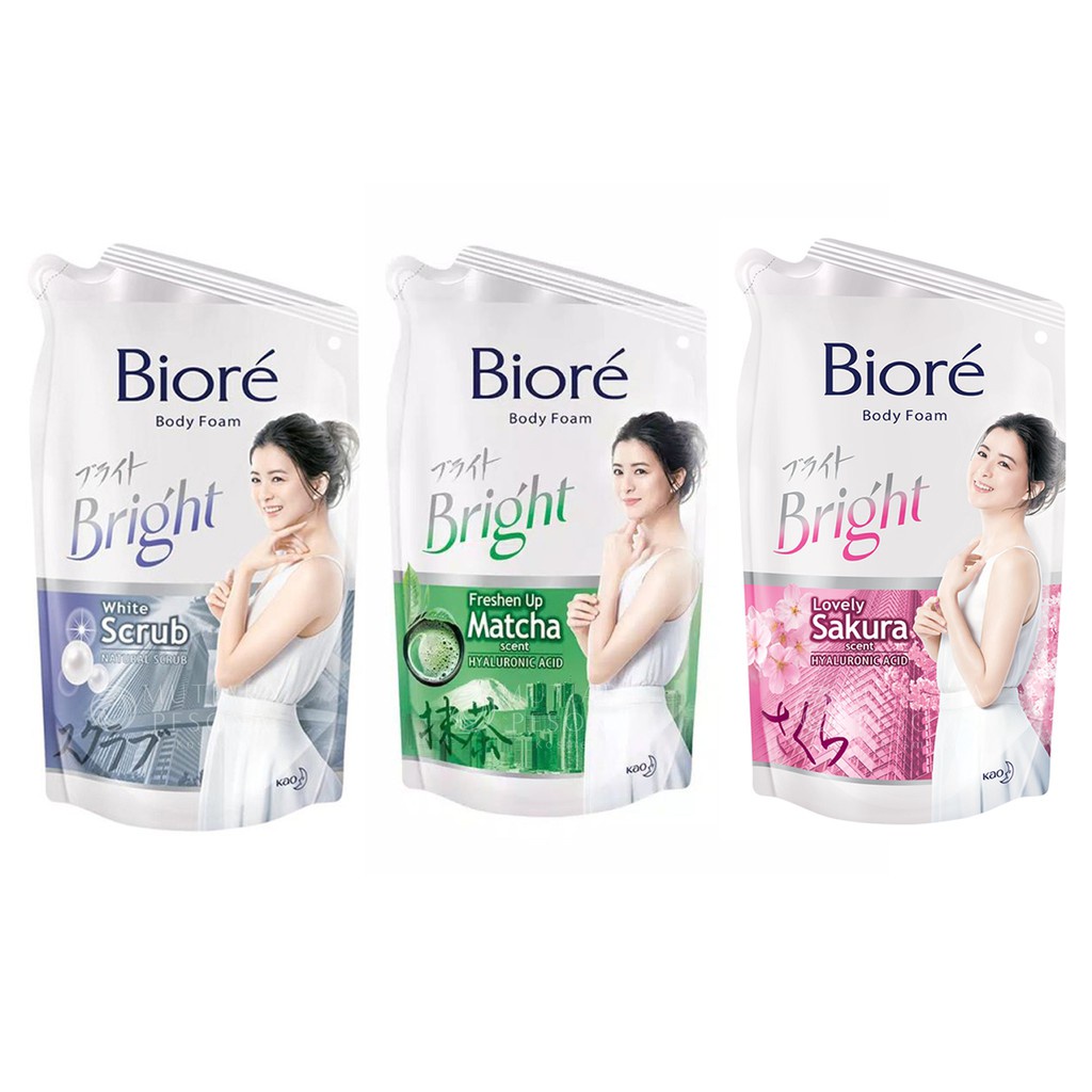 Biore Bright Body Foam Refill