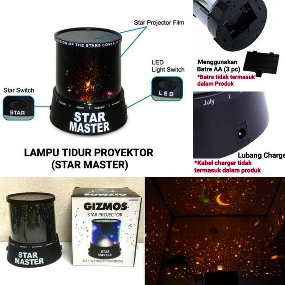 FM - Lampu hias dekorasi kamar tidur Kupu kupu LED - random motif