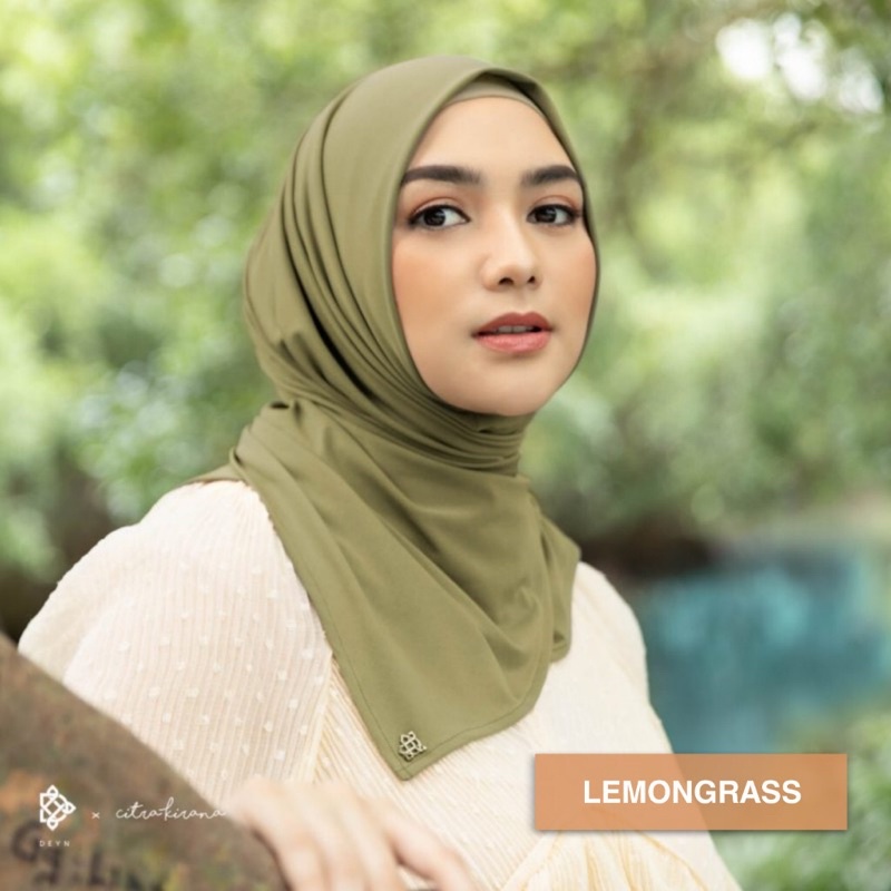 Kirana instant scarf by deyn scarf-Lemongrass