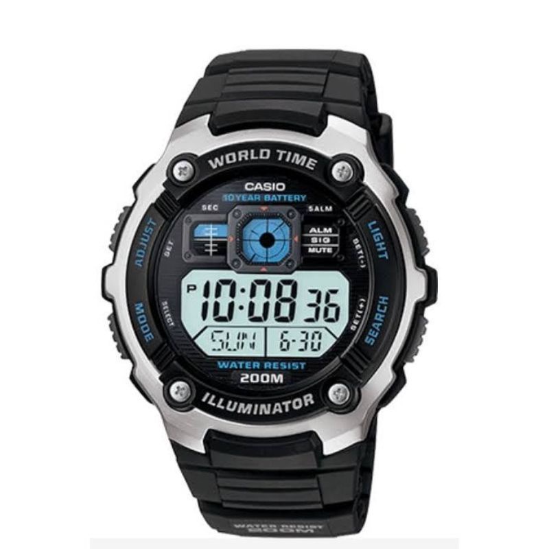 Tali Strap jam tangan Casio AE 2000 WS 220 Tali jam G shock G7710 G-7710