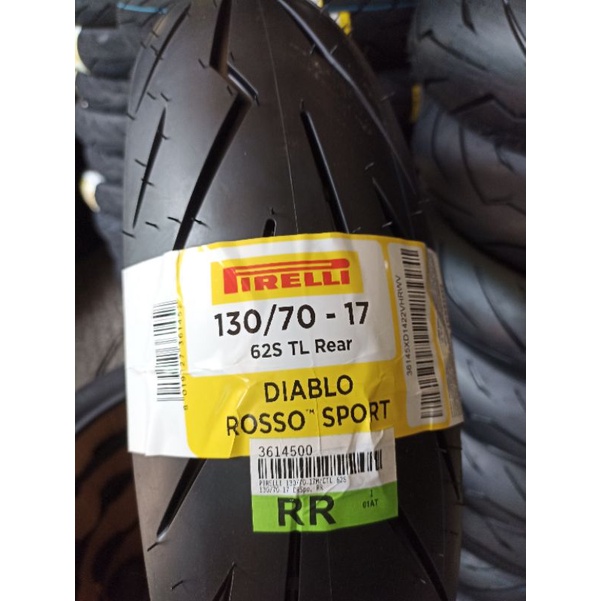 BAN motor PIRELLI DIABLO ROSSO SPORT 130/70 R 17