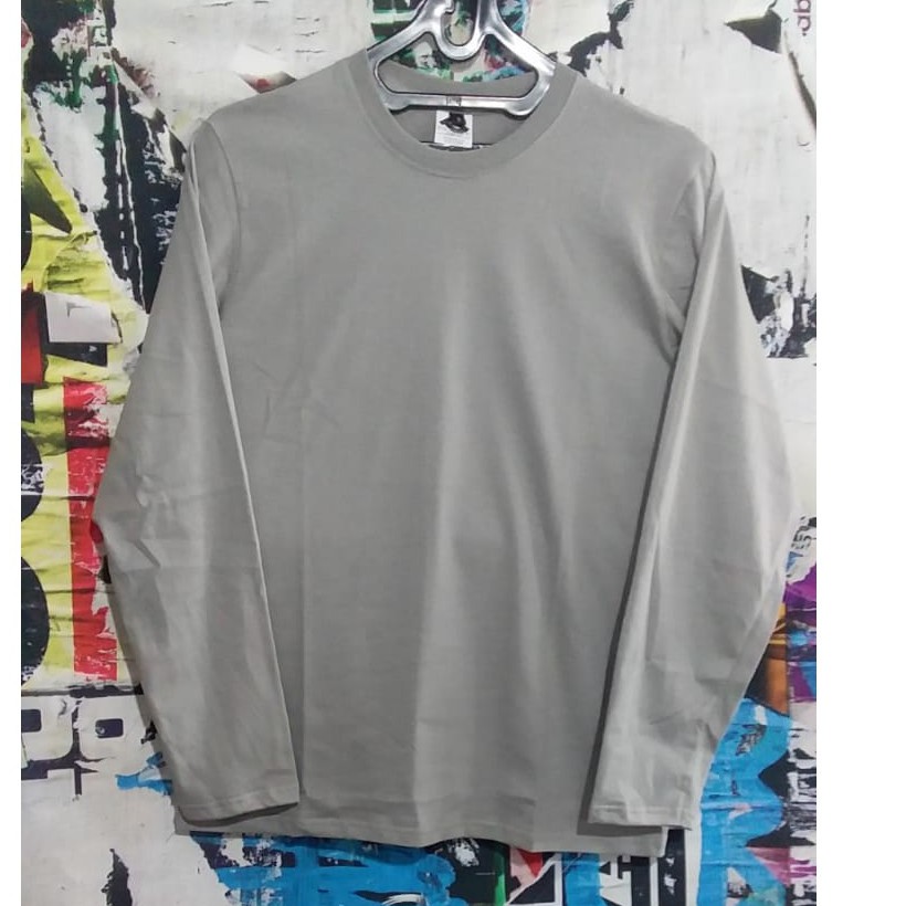 Grey Long Sleeves Size XXL Unisex 24s Premium