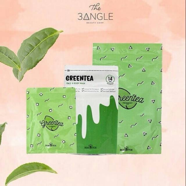 Matcha greentea mask