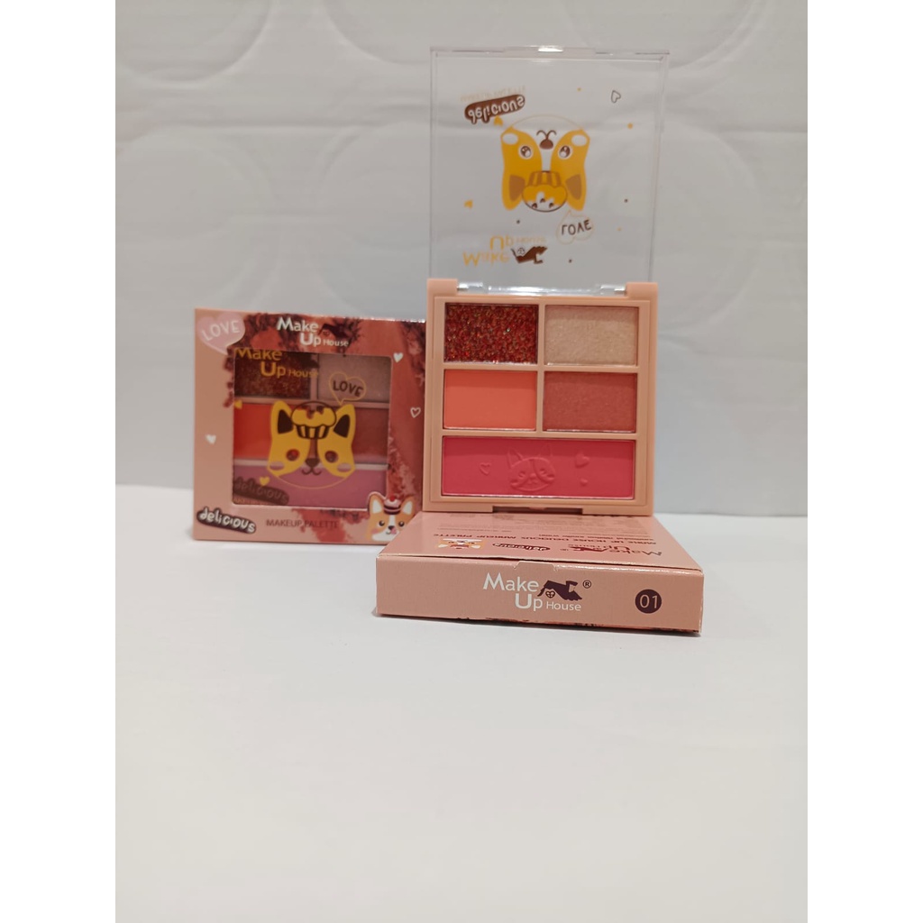 DELICIOUS MAKEUP HOUSE/MAKEUP PALETTE/DELICIOUS M105/EYESHADOW &amp; BLUSHER