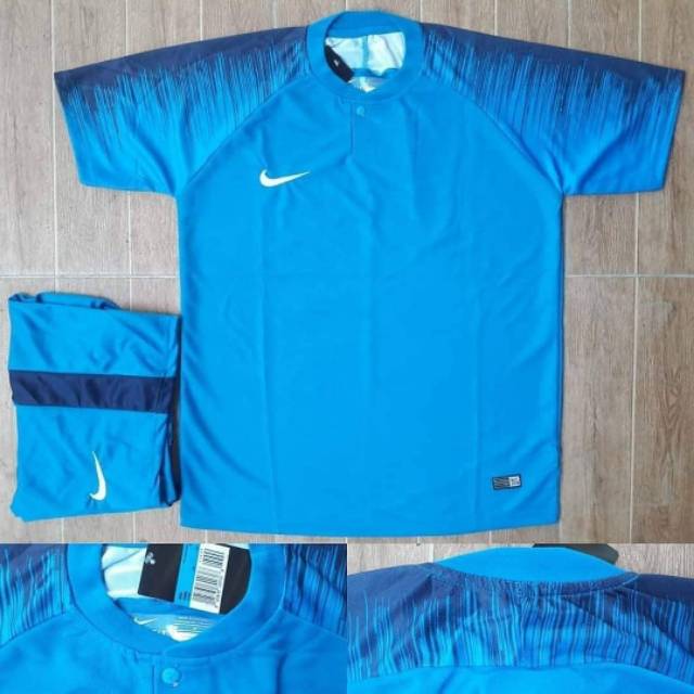 SETELAN JERSEY SERAGAM FUTSAL BOLA PERANCIS BIRU LANGIT