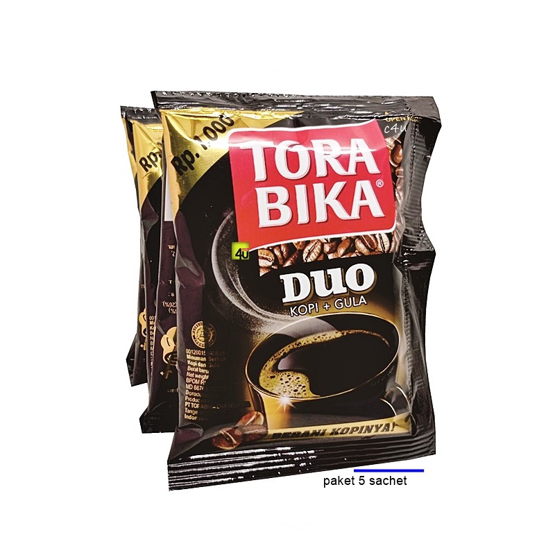 

Torabika DUO - Kopi Plus Gula - Paket 5 Sachet