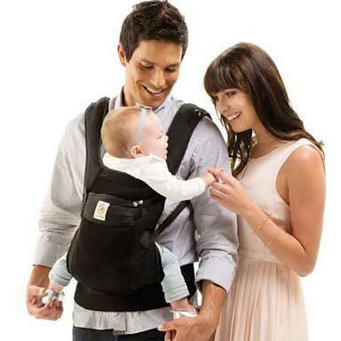 Gendongan Bayi Ergobaby Performance Ventus Baby Carrier : BLACK