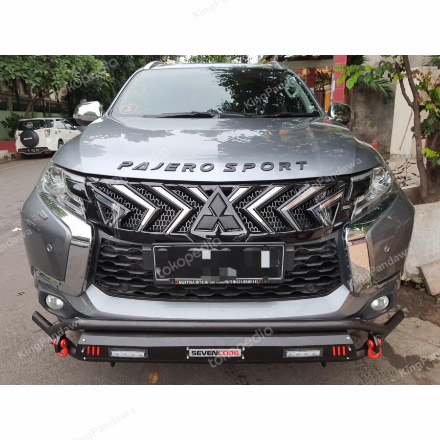 PROMO ONGKIR Tanduk Depan Avanza/xenia Original Sevencode Model Cobra - Towing Bar Bumper Guard depa
