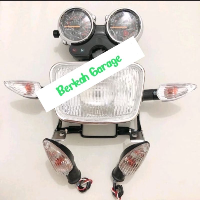 Lampu Depan Rx-King New Plus Sen Vixion New Depan Belakang Plus Breket Lampu Plus Spidometer