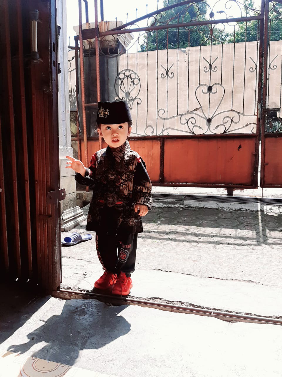 Kemeja Batik Lengan Panjang Anak Cowok Baju Batik Anak Cowok Batik Anak Laki Laki Size S M L Xl