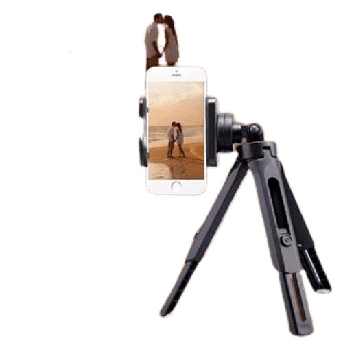 ANG Tripod Support Mini Phone Extendable + Holder U Penyangga HP Smartphone Kamera