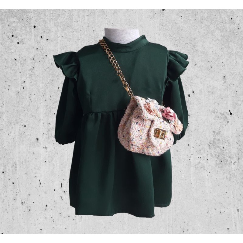 Little Calla - Eve Dress / Baju Natal Bayi / Baju Natal Anak Perempuan / Dress Natal Anak Perempuan