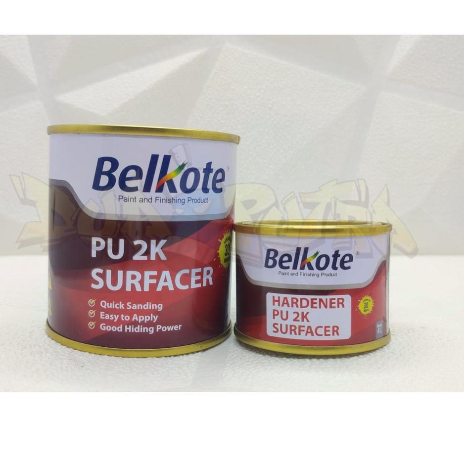 Jual Buruan Beli Belkote Epoxy PU 2K Filler Surfacer Cat Dasar Epoksi ...