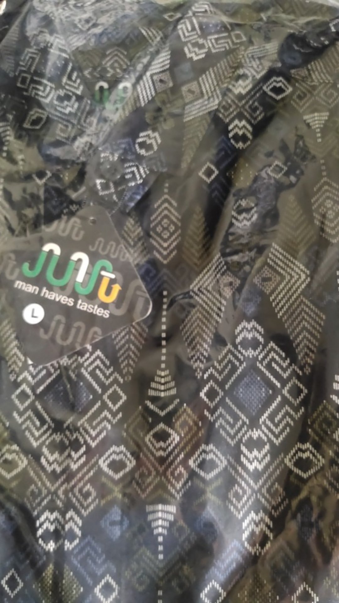 New Arrival Distro Batik Pria Bordir Sogan Hrb026 Batikaf Notoarto Batik Ipnu-ipnu Hem Pria Bel