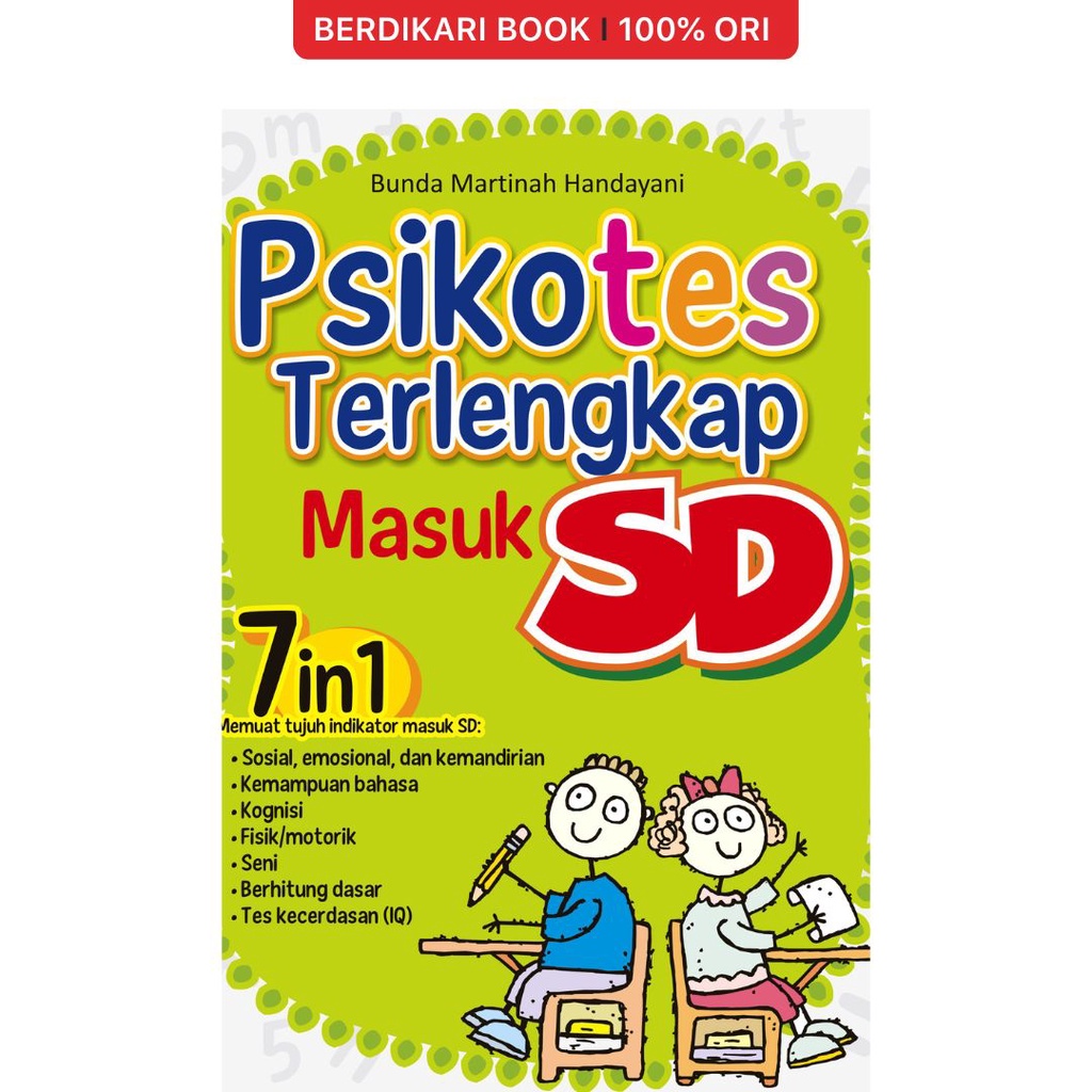 Berdikari - PSIKOTES TERLENGKAP MASUK SD - Galang Press