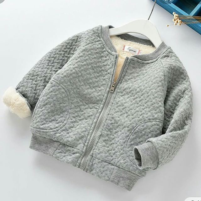 Jaket Musim Dingin tebal bulu Anak Bayiwinter fur jacket coat baby