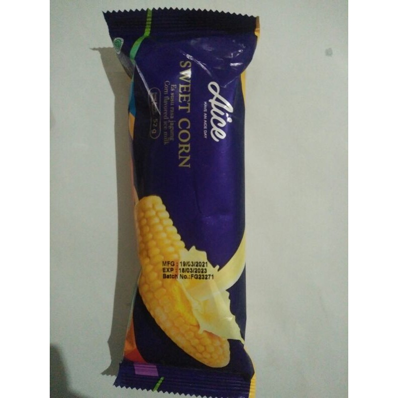 

Sweet Corn Jagung - Es Krim Aice