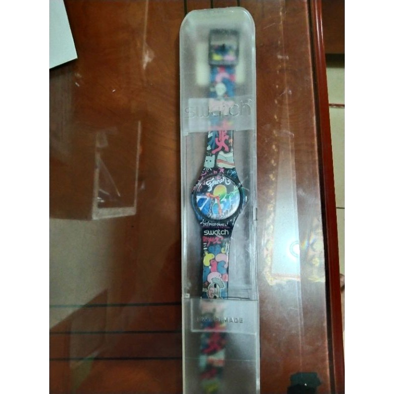 jam tangan swatch original preloved second