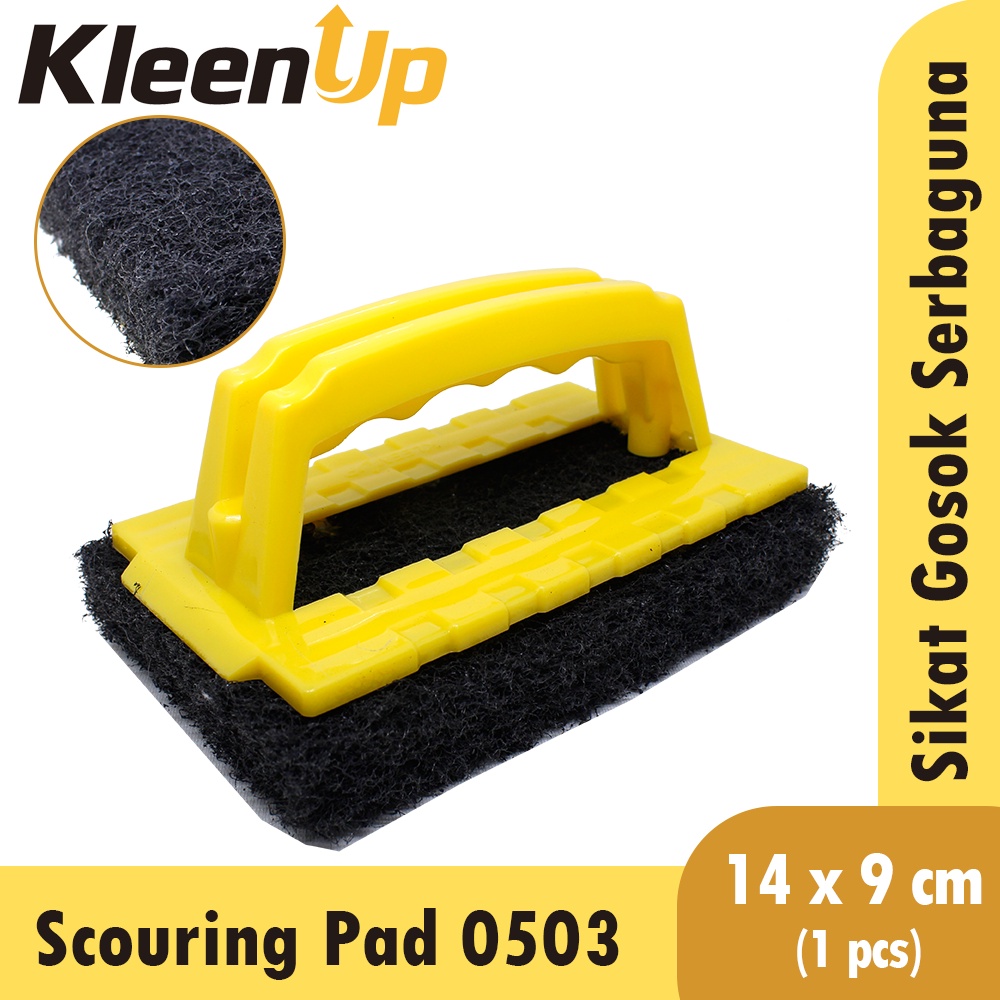 KtmStore Kleen Up Scouring Pad Sikat Lantai Serbaguna WC Toilet brush 0503