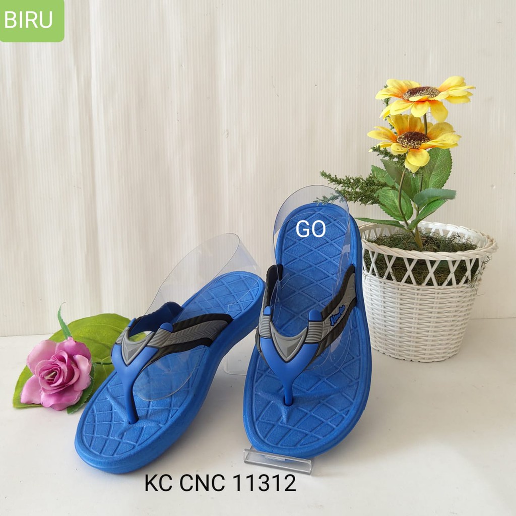 gos NEW ERA KC.CNC.11312 Sandal Japit Anak Cowok Sendal Japit Karet 25/31