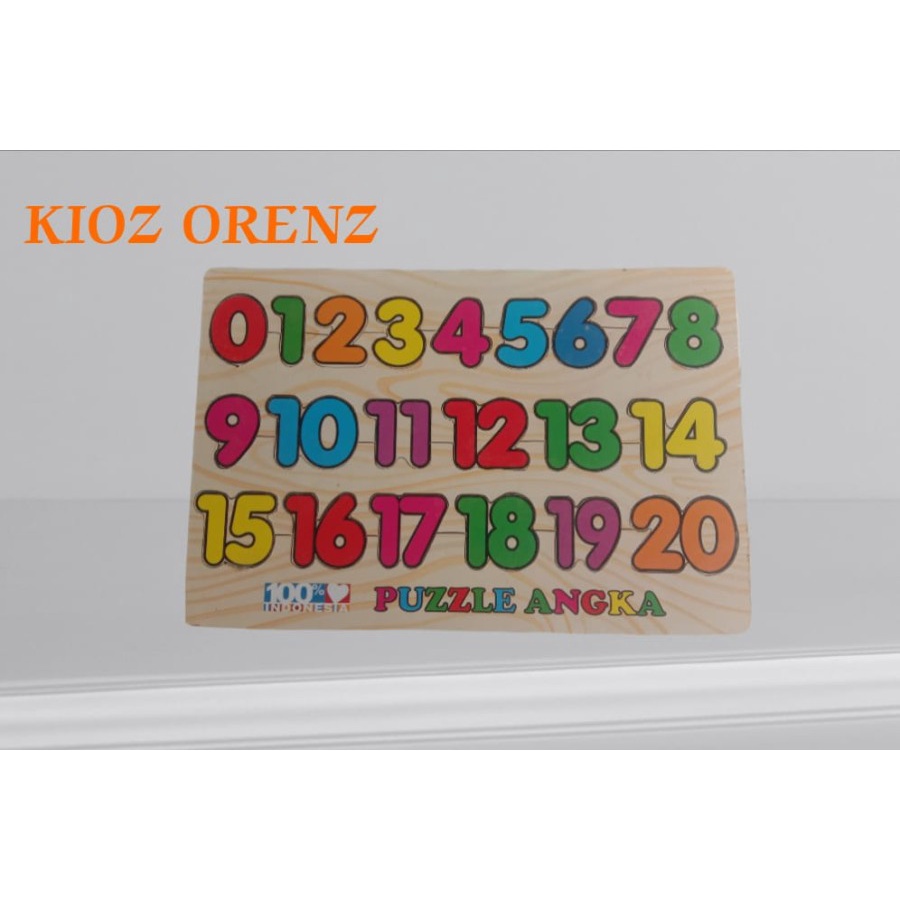 PUZZLE Alphabet HURUF Puzzle Kayu Mainan Anak Edukasi Puzle Murah
