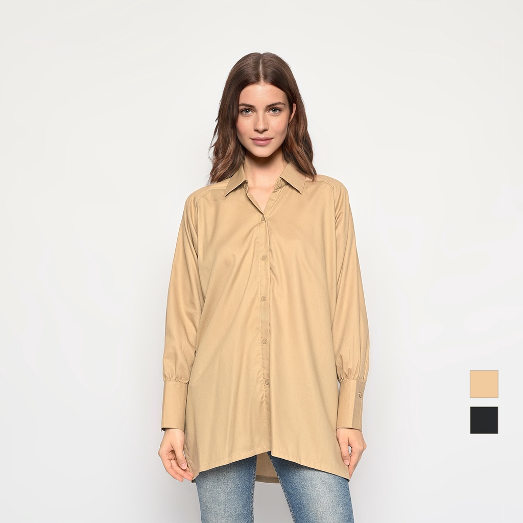 Oversized Raglan Shirt (Kemeja Oversize)