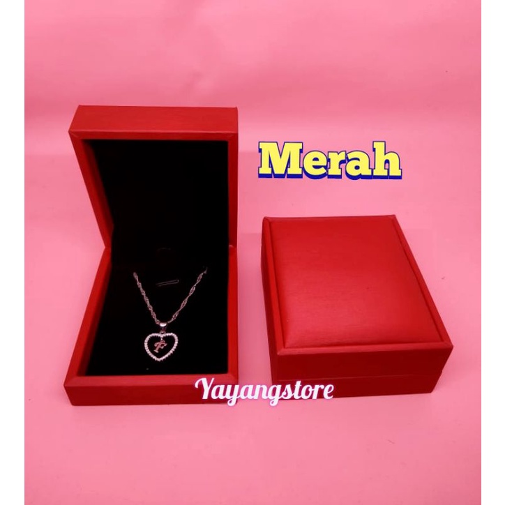 Kotak Kalung Premium PU Leather