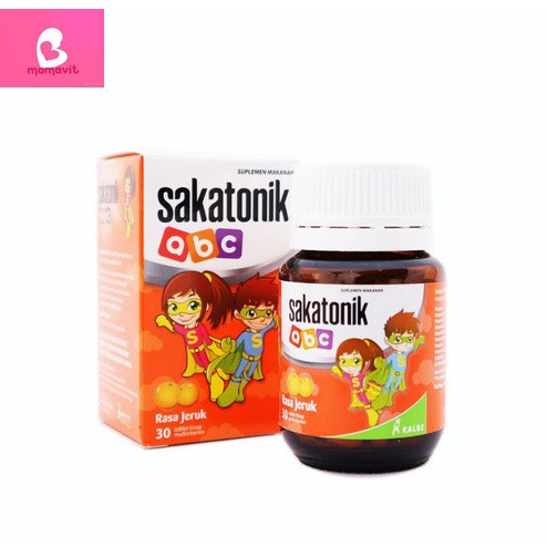 SAKATONIK ABC MULTIVITAMIN  TABLET ANAK/ VITAMIN ANAK/ DAYA TAHAN TUBUH