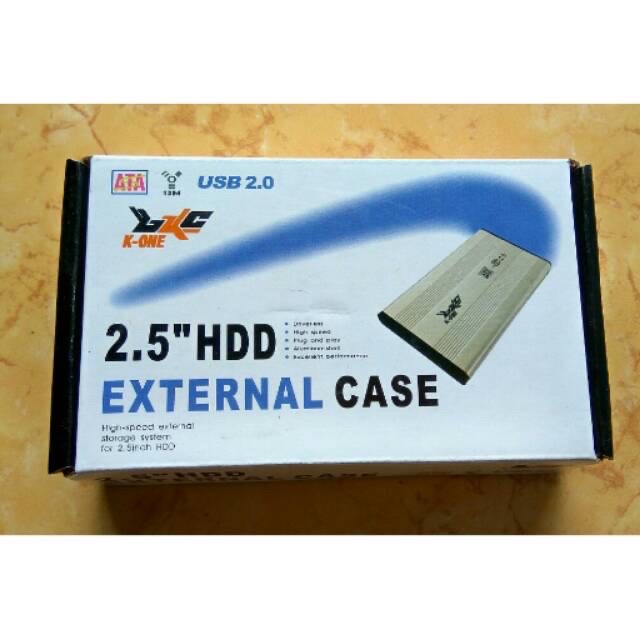 Casing Hardisk 2,5&quot; Sata External Case k-one