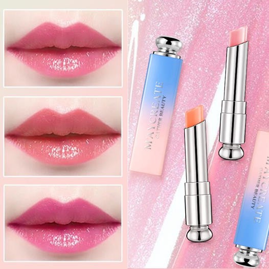 2 Lipstik maycreate warna Orange + Spray Pemutih maycreate