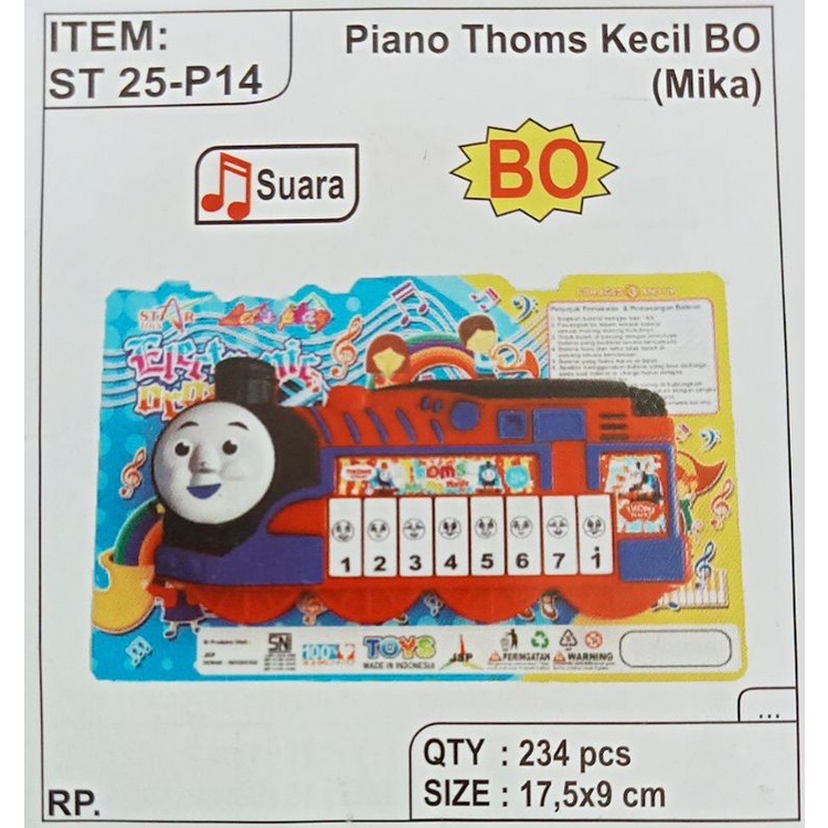 ST25-P14 Mainan Piano Thoms Kecil BO Mika ST25 - P14