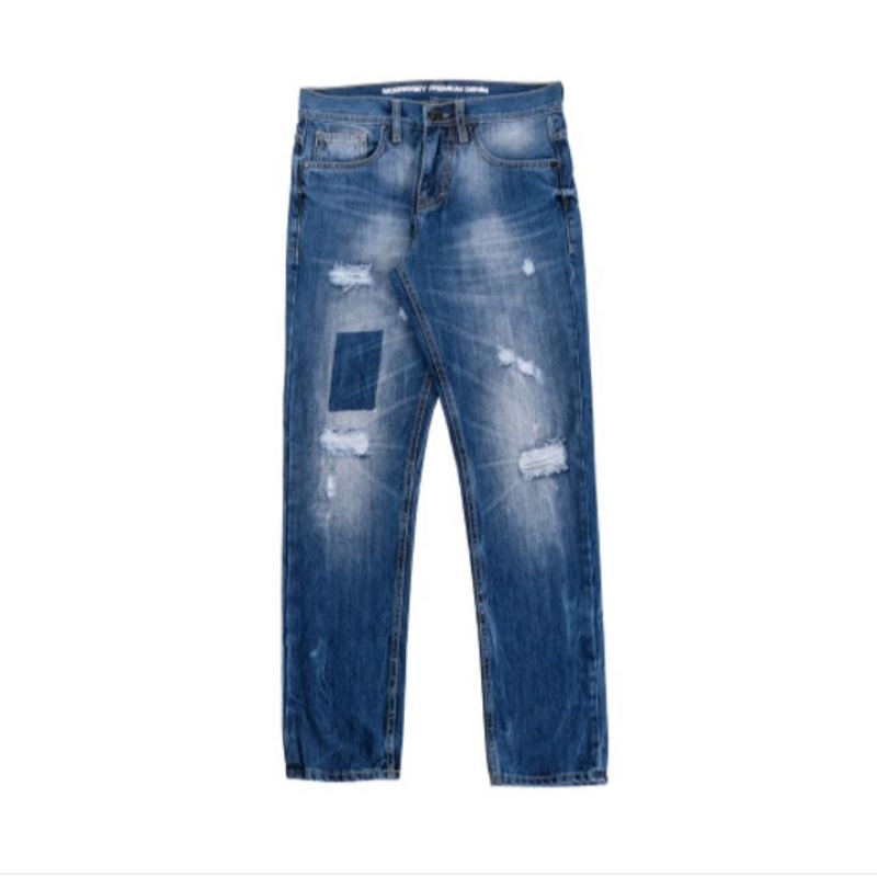 Morrissey - Long Denim Grunge Blue