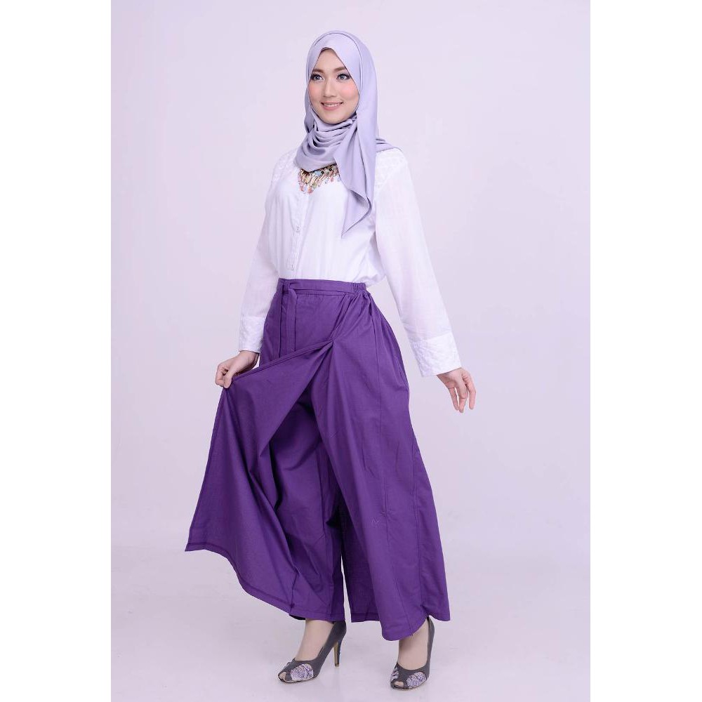Baru Nibras Nrc 04 Ungu Tua Original Rok Celana Ungu Tua Rok Celana Warna Ungu Tua Rok Ungu Shopee Indonesia