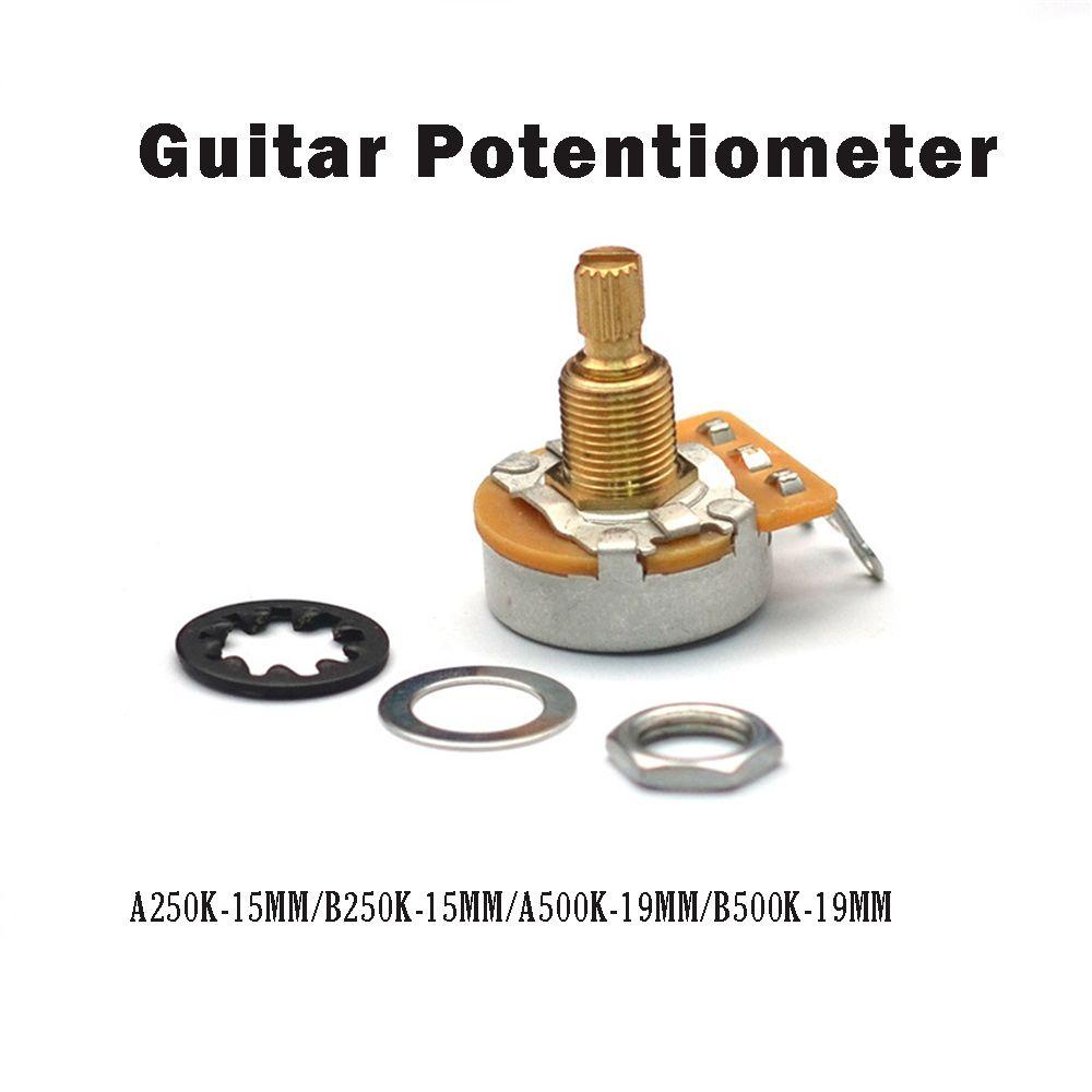 Potensio Gitar WONDER Timbre Volume Presisi Tinggi15 /19mm Panel Guitars250/500k