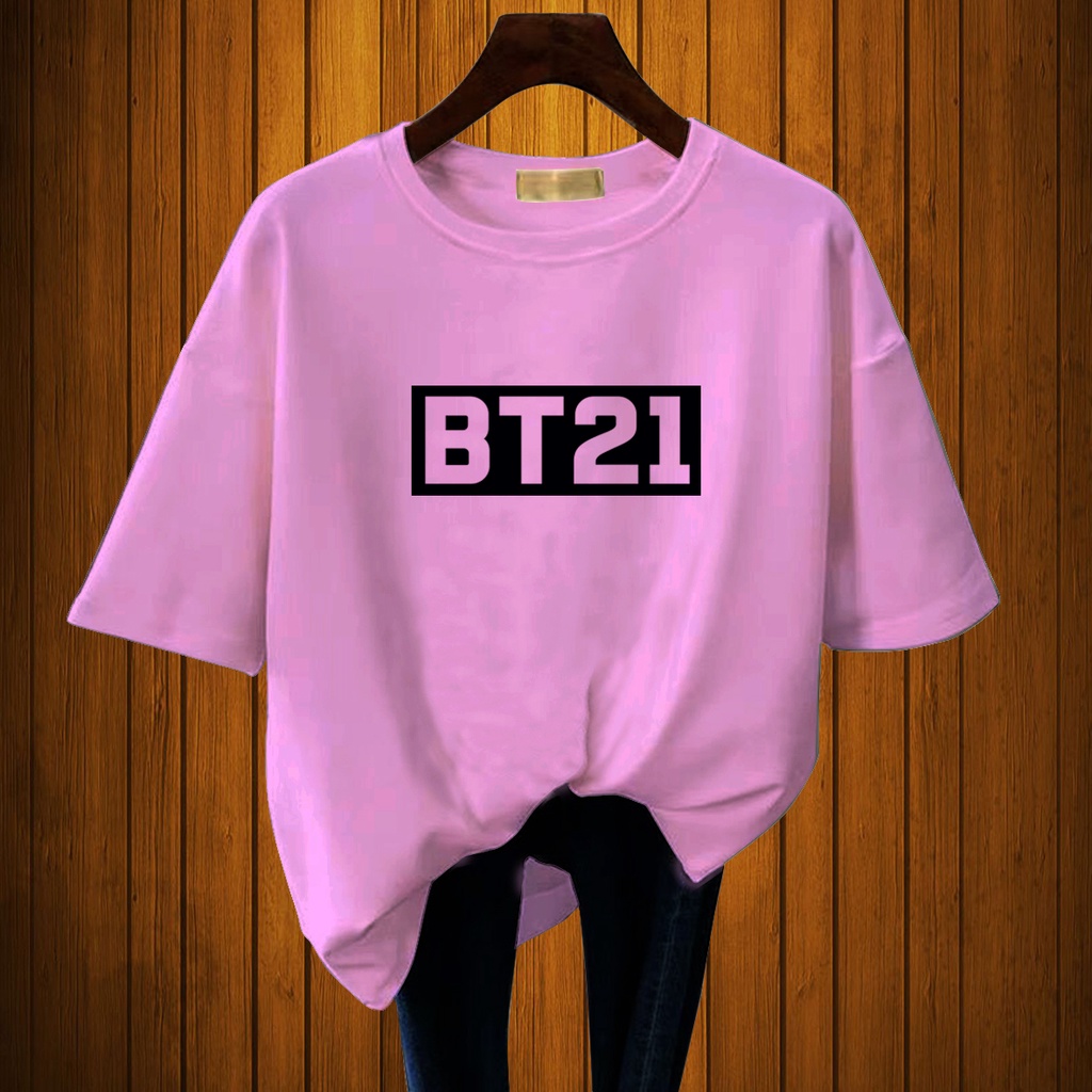 CALVIERO SHOP - BAJU KAOS ATASAN WANITA PRINT LOGO POLYBT21