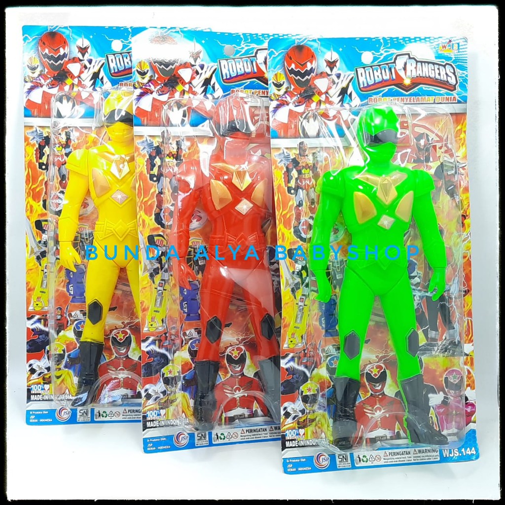 Mainan Anak Action Figure Rangers Super Hero Besar - Robot Rangers Toys Mainan Anak Laki Laki