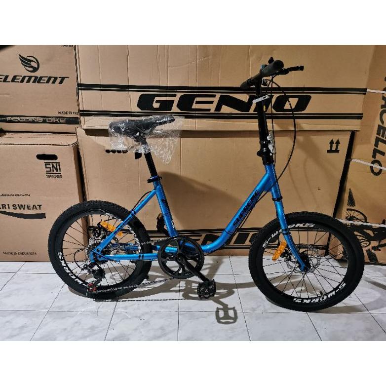 Sepeda Minivelo 20" Minion Sakoni Supreme 7 Speed Cakram