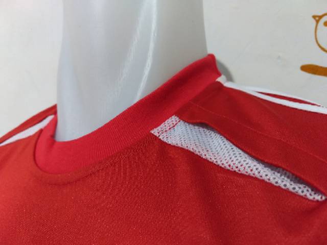 Jersey Baju Bola Timnas Tim Nasional Indonesia Indo Retro Lama Lawas Home Kit Kandang Piala Tiger Ch