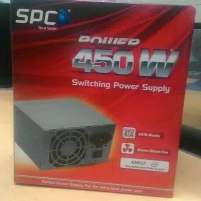 POWER SUPPLY SPC ATX 450W 24 PINS