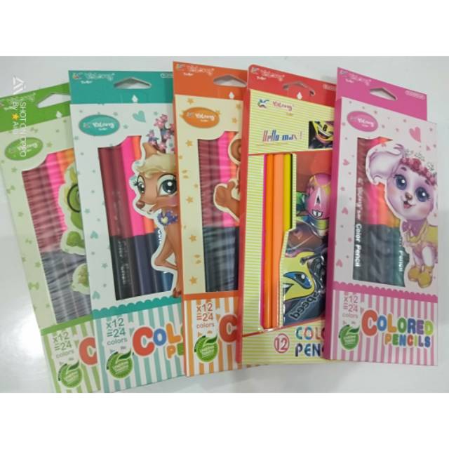 

Pensil Warna Yalong isi 12 pcs
