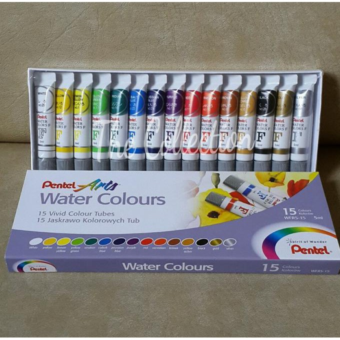 

Terbaru! Atk0319Pt 15 Warna Cat Air Pentel Wfrs 15 Watercolour Art Color Terpercaya