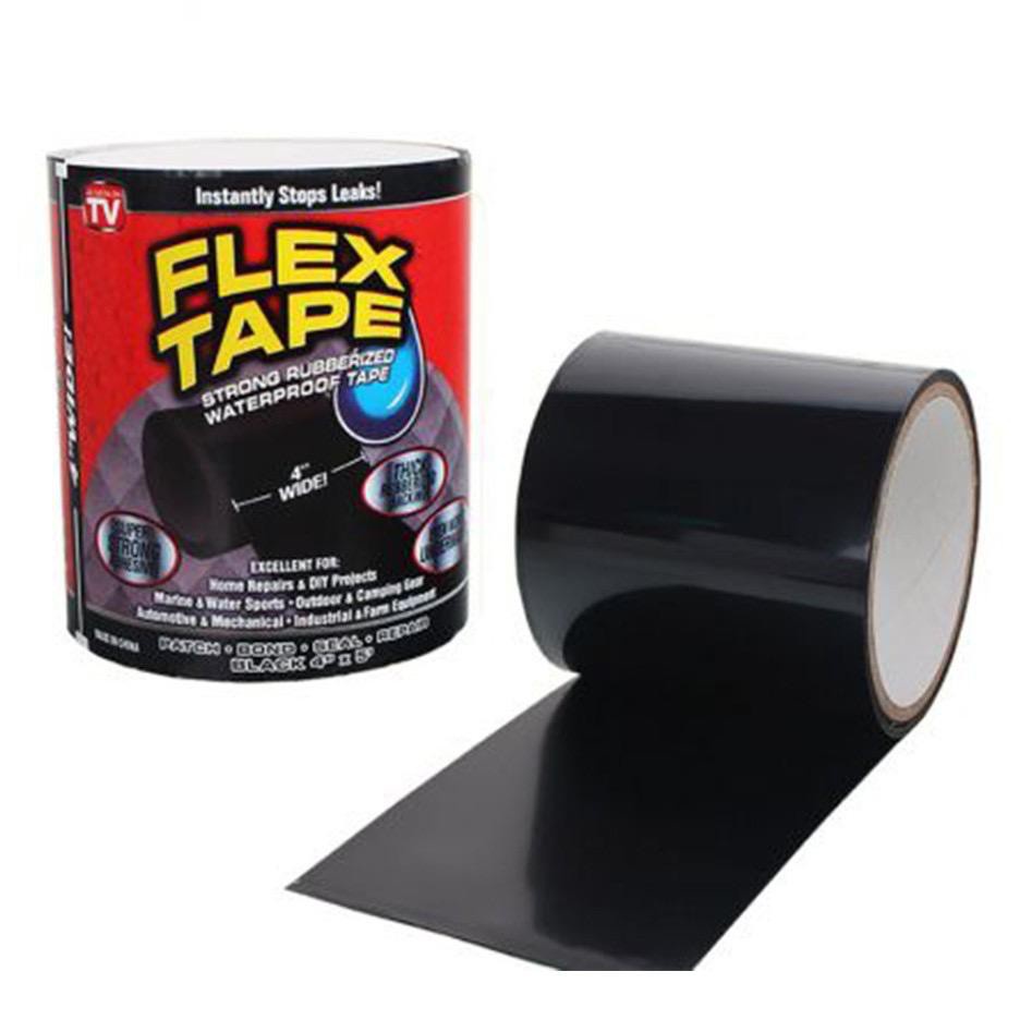 Flex Tape Lakban Super Kuat Anti Bocor Anti Air Magic Tape Tebal Ajaib Lakban Hitam