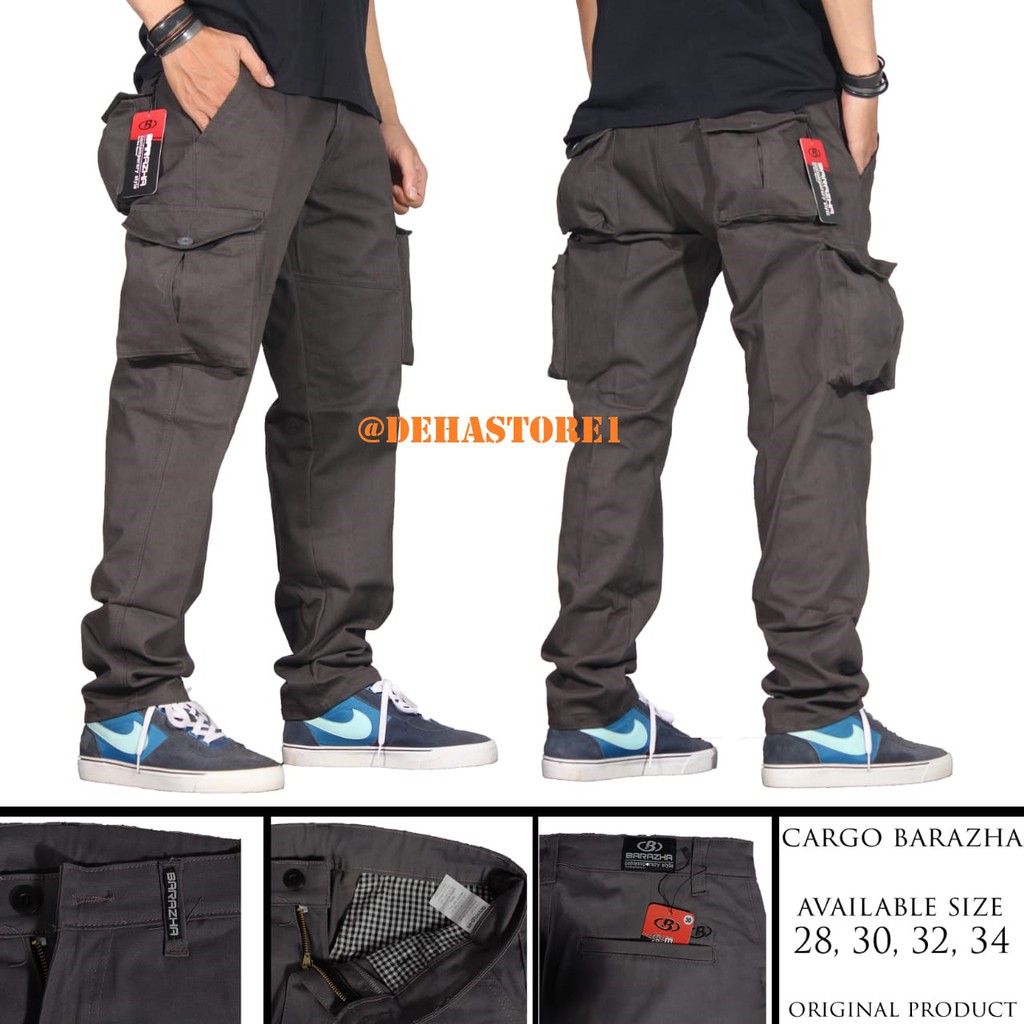 CELANA CARGO PANJANG PRIA REGULAR FIT Shopee Indonesia CELANA CARGO PANJANG PRIA REGULAR FIT Shopee Indonesia