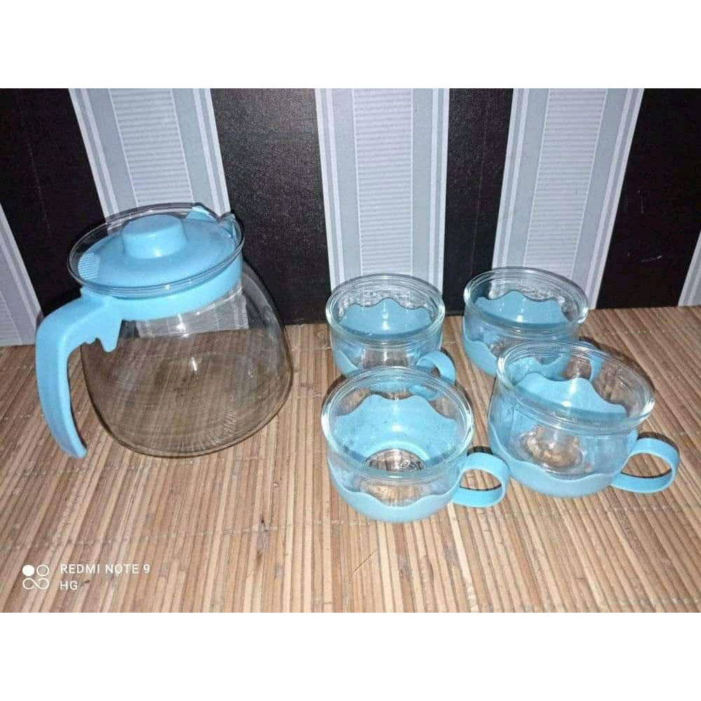 

TEAPOT SET WARNA/TEKO DAN GELAS CANTIK