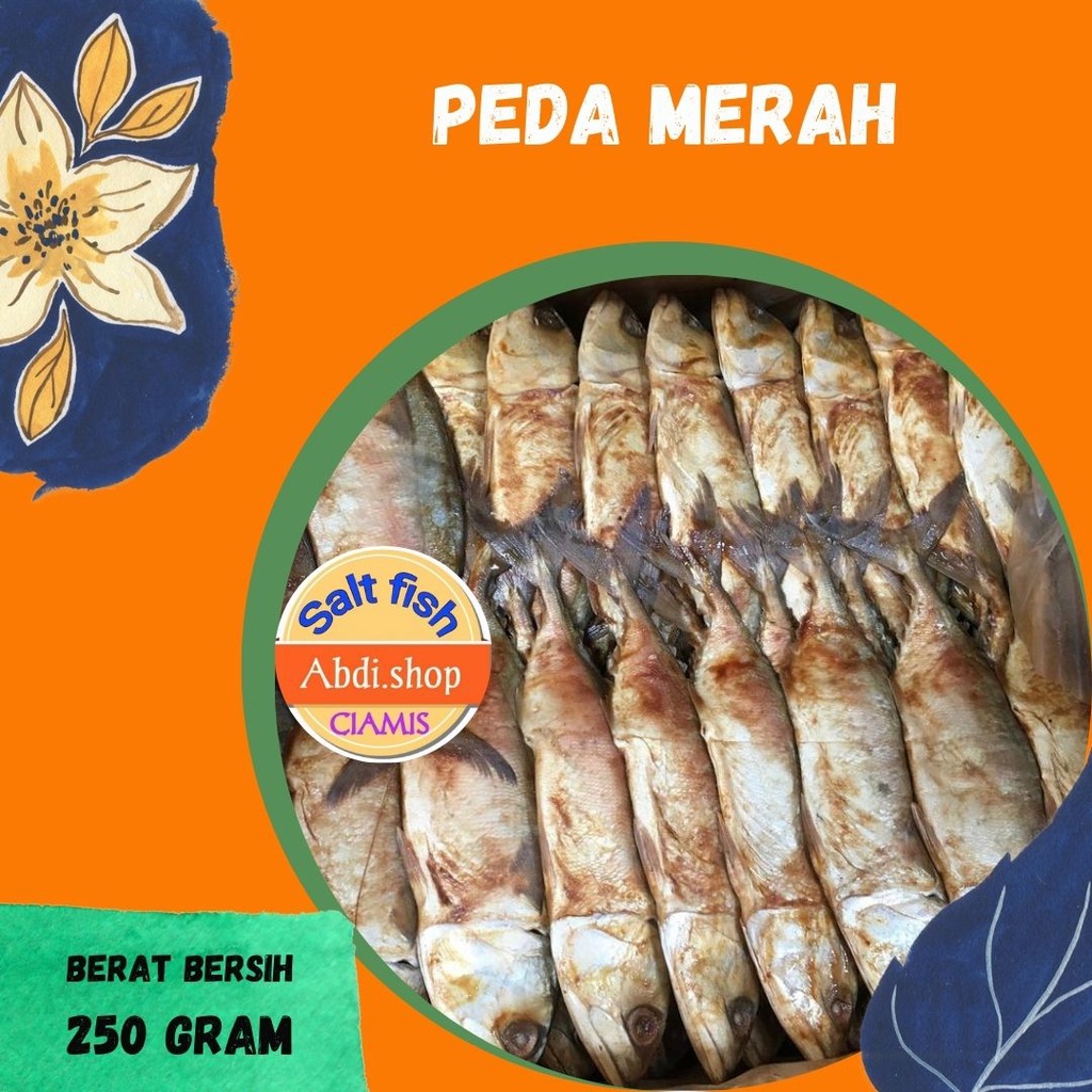 

ikan asin peda merah 250gr murah