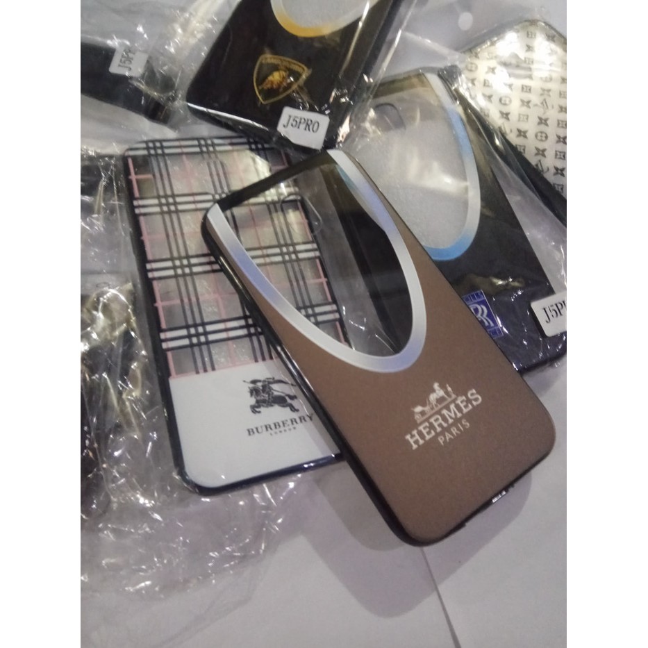 CASE BRAND SAMSUNG J5 PRO CASE MOTIF MERK DUNIA J5 PRO CASE MEWAH J530